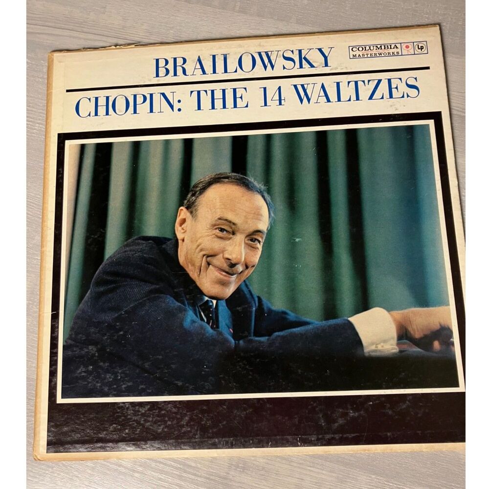 Brailowsky, Chopin: the 14 Waltzes - 1960 vinyl